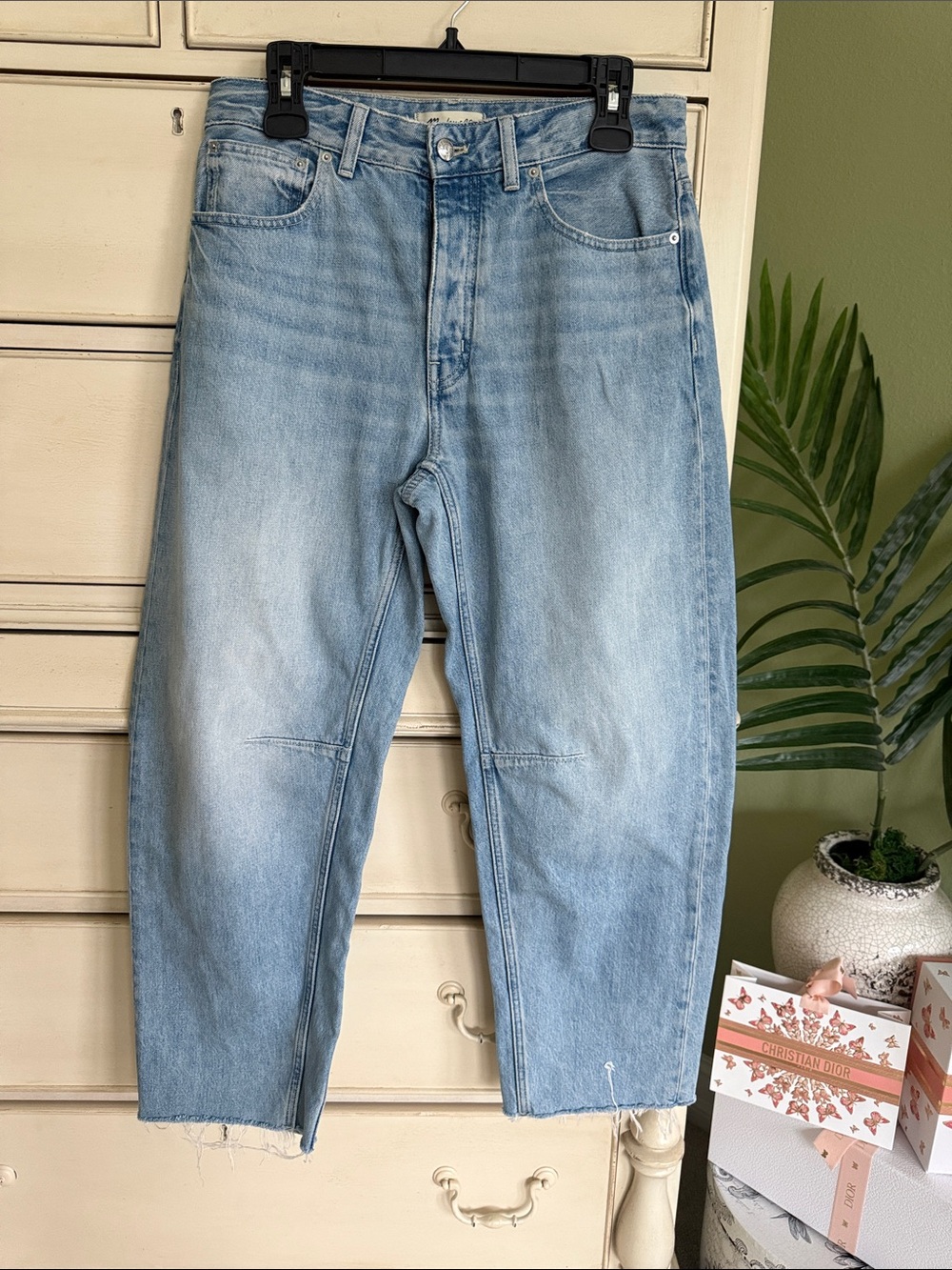 Madewell Curvy Darted Barrel Jeans size 27
